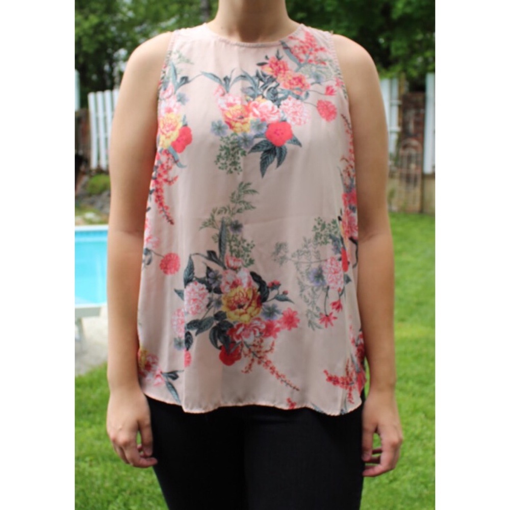 Spring Floral Blouse